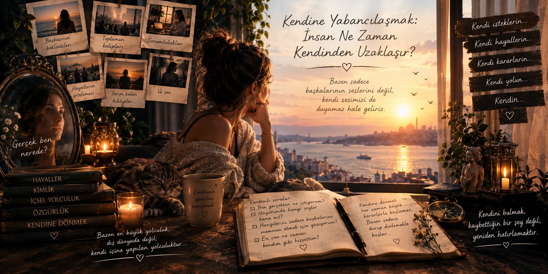 Kendine Yabancılaşmak: İnsan Ne Zaman Kendinden Uzaklaşır?