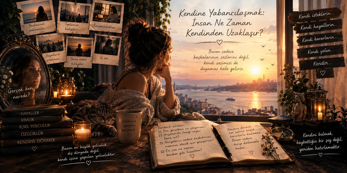 Kendine Yabancılaşmak: İnsan Ne Zaman Kendinden Uzaklaşır?