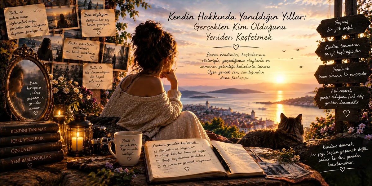 Kendin Hakkında Yanıldığın Yıllar: Gerçekten Kim Olduğunu Yeniden Keşfetmek